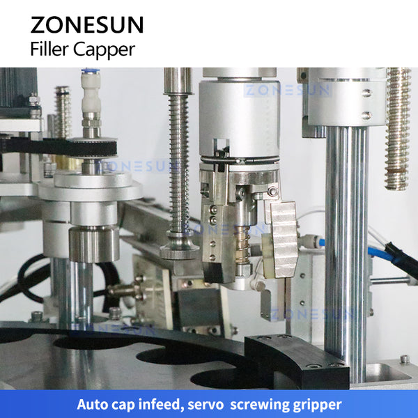 ZONESUN Automatic Thick Liquid Filling and Capping Machine Monoblock Filler Capper ZS-AFC34