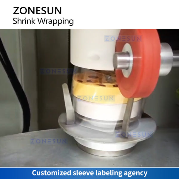 ZONESUN ZS-UDTB50 Rotary Shrink Sleeve Labeling Machine