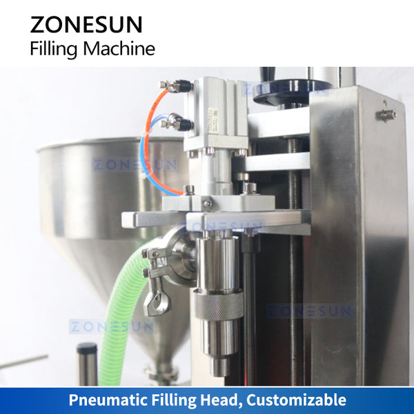 ZONESUN ZS-VTMP1N Automatic Paste Servo Magnetic Pump Filling Machine