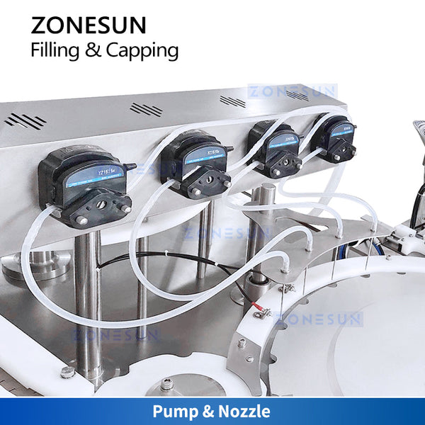 Zonesun ZS-AFC39 Vial Liquid Filling and Capping Monoblock