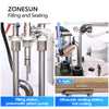 ZONESUN ZS-FS009U Automatic Soft Tube Paste Filling Ultrasonic Sealing Machine