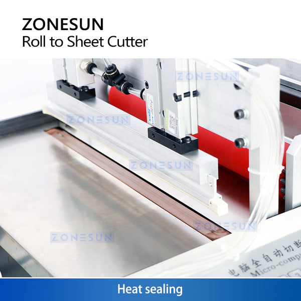 ZONESUN EVA foam PET PVC Reflective Film Roll to Sheet Cutting Machine ZS-DBC300