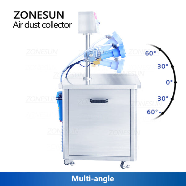 ZONESUN ZS-NIC1 Semi Automatic Negative Ion Air Dust Collector