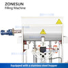 ZONESUN ZS-FM250 Automatic Dual-Color Swirl Paste Filling Machine Piston Pump