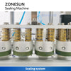 Zonesun ZS-HS4 Pre-cut Sealing Film Packaging Machine Automatic Precut Lid Cup Sealer