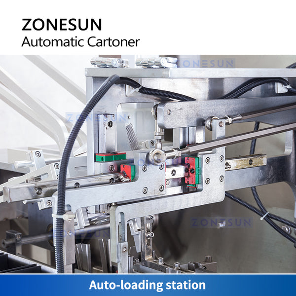 ZONESUN Automatic Cartoner Carton Folder Gluer Folding Gluing Machine ZS-ZH120 Cartoning Machine