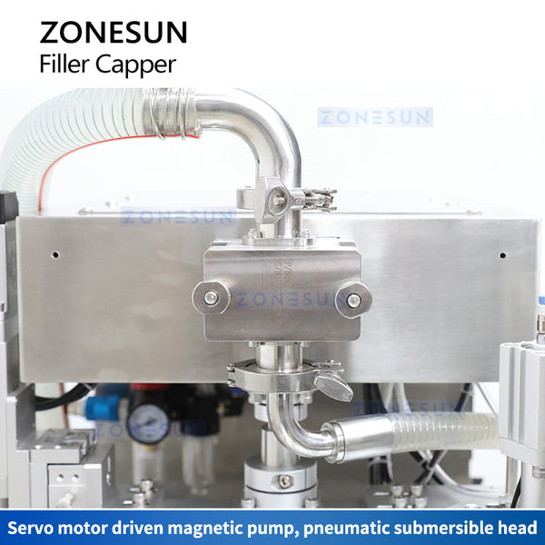 ZONESUN ZS-SVFC1 Spout Pouch Filling and Capping Machine