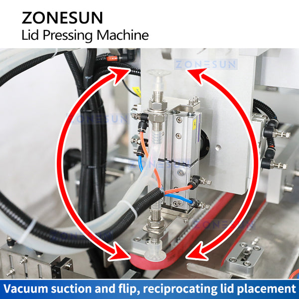 ZONESUN ZS-VTYG01 Automatic Bottle Lid Pressing Machine