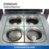 ZONESUN ZS-FK4C Semi Automatic Yogurt Cup Sealing Machine