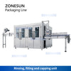 ZONESUN ZS-FAL32-10 Bottled Water Packaging Integrated Line