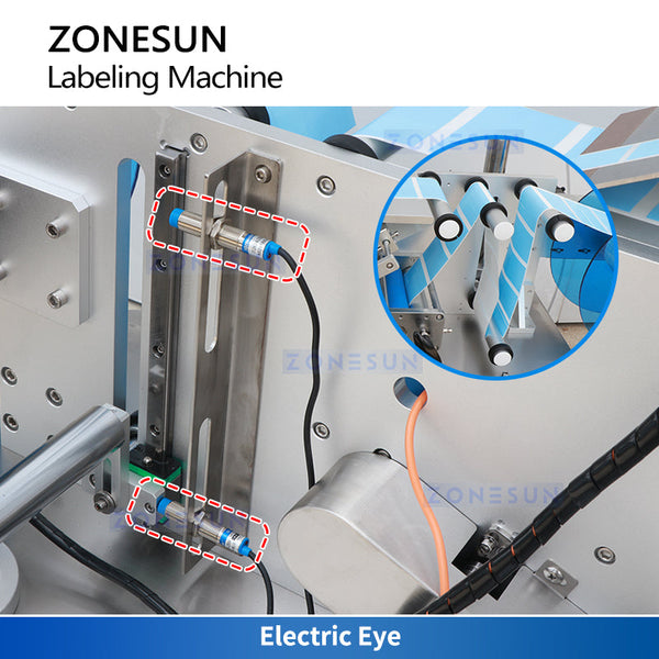 ZONESUN ZS-TB890 Automatic Label Rolls Sticker Labeling Machine