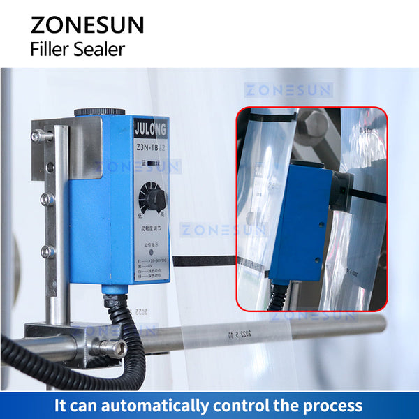 ZONESUN ZS-S100RP Automatic Vertical Paste Filling Sealing Machine