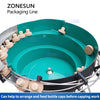 ZONESUN Cork Capper PVC Capsule Heat Shrinker Wrap Around Labeler Spirits Liquid Packing Production Line ZS-FAL180Z5