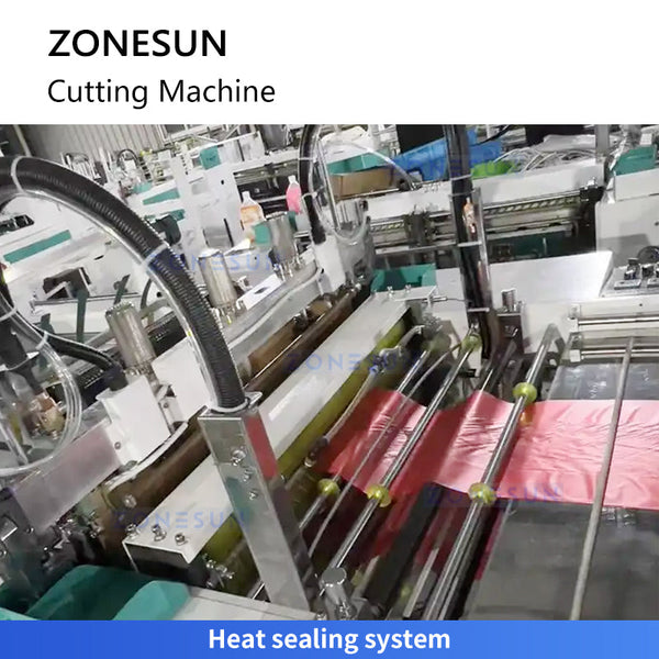 Zonesun ZS-PCJ1 Plastic Bag Making Machine High-Speed Production of HDPE LDPE Bags