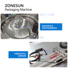 ZONESUN ZS-HYS350U Horizontal Automatic Bag Sealing Packaging Machine with Material Unscrambler