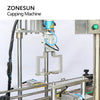 ZONESUN ZS-XG440F Automatic Screwing Irregular Bottle Pineapple-Shaped duckbilled Cap Capping Machine