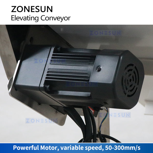 ZONESUN ZS-SLJ6 Automatic Conveyor Belt Cargo Transport Elevator