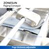 ZONESUN ZS-CS350 Friction Feeder Conveyor for Printing Machine Labeling Machine