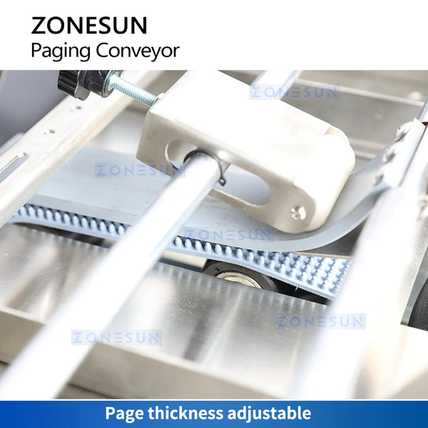 ZONESUN ZS-CS350 Friction Feeder Conveyor for Printing Machine Labeling Machine