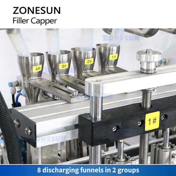 ZONESUN ZS-FAL180F7 Filling Juice with Granules Coconut Filling Production Line