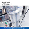 ZONESUN ZS-GZ200 Automatic Grain Filling and Sealing Machine 3 Side Seal with Printer