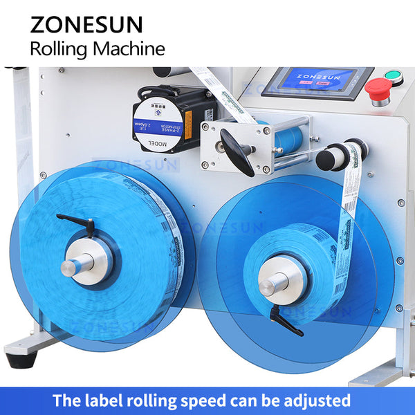 Zonesun ZS-RW2 Roll to Roll Label Rewinding Machine