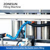 ZONESUN ZS-SV6HS Automatic 6 Head Servo Body Wash Filling Machine