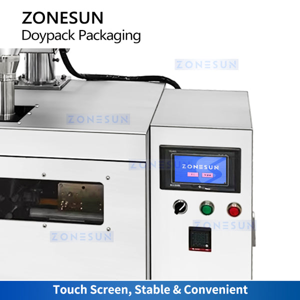 ZONESUN ZS-FSFM1 Premade Bag Filling and Sealing Machine