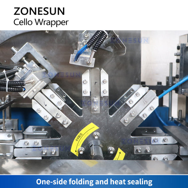 ZONESUN ZS-TD280 Automatic BOPP OPP Film Cellophane Wrapping Machine