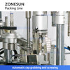 ZONESUN ZS-FAL180F4 Automatic Thick Liquids Filling Production Line