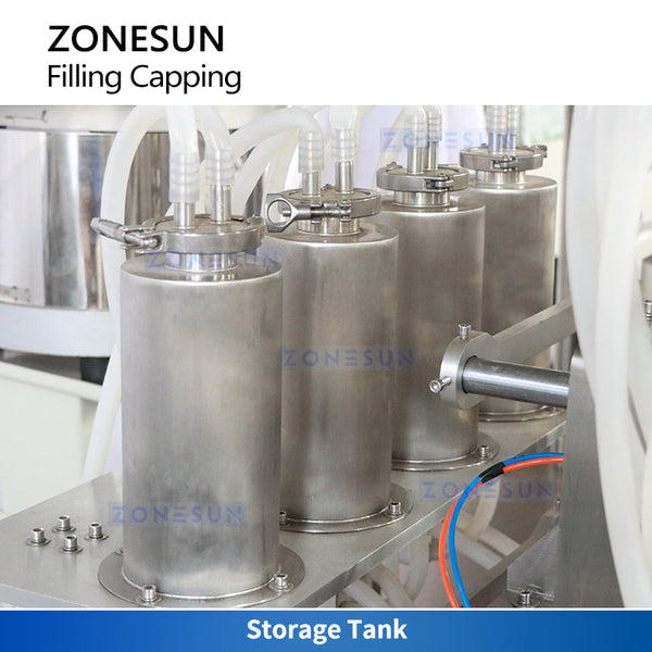 ZONESUN ZS-AFC880 Automatic Bottle Filling and Capping Machine