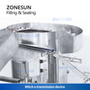 ZONESUN Automatic Custom Penicillin Bottle Vial Filling And Capping Machine ZS-PB450