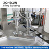 ZONESUN Automatic Yogurt Cup Filling and Sealing Machine ZS-AFS07