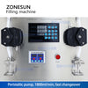 ZONESUN ZS-NP2 Peristaltic Pump Liquid Paste Filling Machine