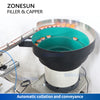 ZONESUN Automatic Piston Paint Can Filling and Capping Machine ZS-FAL180B4