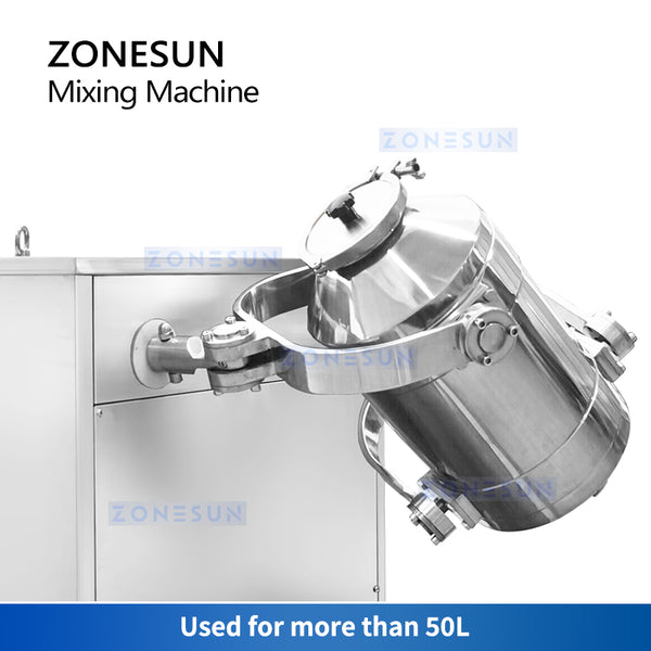 ZONESUN 3D Mixers Dry Powder Mixing Machine ZS-SBH10