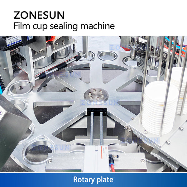 ZONESUN ZS-AFS1800 Film Cup Filling Sealing Packaging Machine