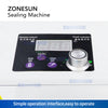 ZONEUSN ZS-GLF100 Bag Sealing Machine Kraft Bag Heat Sealer