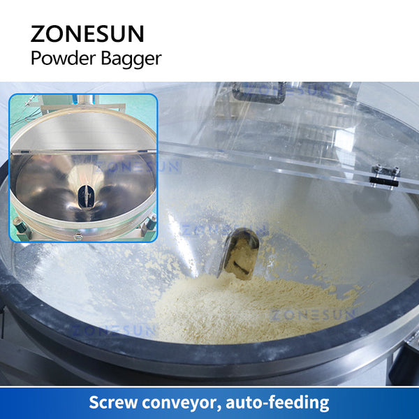 ZONESUN ZS-FS420E Automatic Powder Bag Feeding Filling Sealing Machine