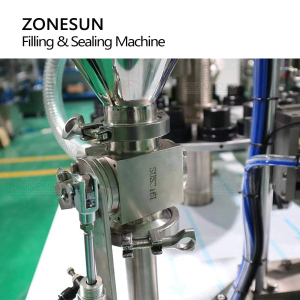 ZONESUN ZS-FS03 Automatic Paste Filling Aluminum Tube Sealing Packaging Machine