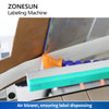 ZONESUN Automatic Tapered Label Applicator Bottle Labeling Machine Conical Container ZS-DT212