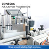 ZONESUN ZS-FAL180R Full Automatic 6 Heads Bottle Production Line