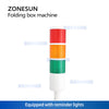 ZONESUN ZS-ZH15 Automatic Airplane Box Folding Machine Intelligent Cartoning Packing Machine