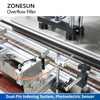 ZONEUSN ZS-DTGZ400 Tabletop Gravity Flow Filling Machine