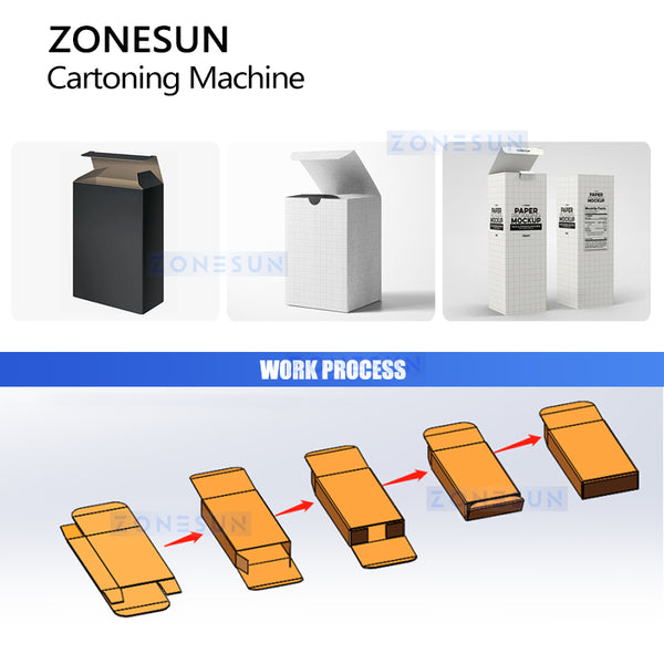 ZONESUN ZS-KW080 Automatic Cartoning Floding Machine