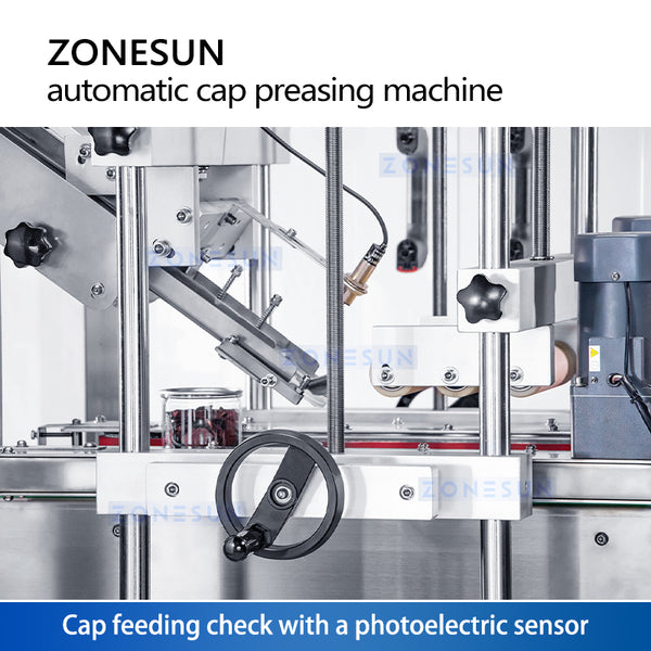 ZONESUN Automatic Cap Pressing Machine  ZS-XG16D4