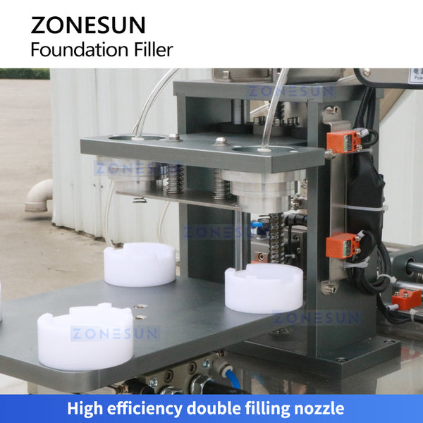 ZONESUN ZS-GTLF2 Double Heads Cosmetic Air Cushion Filling Machine