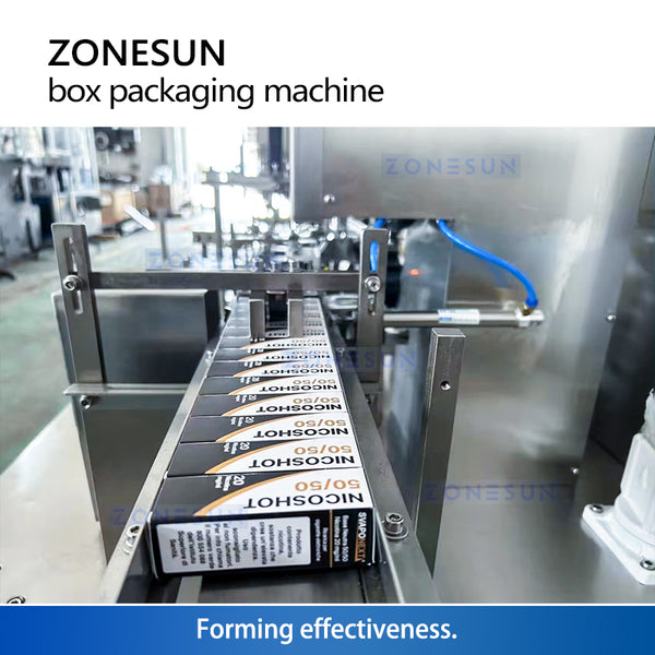 ZONESUN ZS-120BP Automatic Horizontal Cartoner With Manual Loading Machine