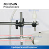 ZONESUN Automatic Essential Oil Vial Eyedrops Bottle  Liquid Filling Capping Packing Machine ZS-AFCL1