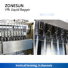 ZONESUN VFFS Liquid Bagger Monoblock Sachet Packaging Filling and Sealing Machine ZS-FSMP8